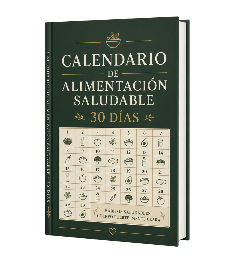 Mockup del bono Planificador Semanal de Menús Antiinflamatorios (12 semanas + 30 días)